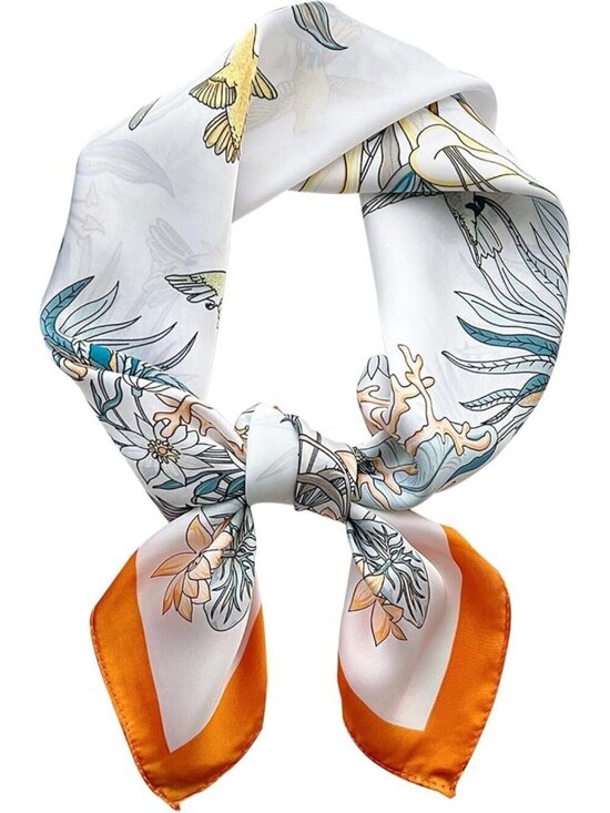 Accessories - Satin Bandanas Head A30 Song Scarf Women Lightweight Silk Hair Wrap Sleep Scarf